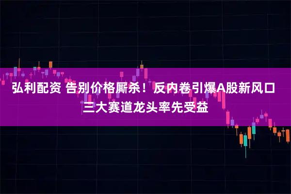 弘利配资 告别价格厮杀！反内卷引爆A股新风口 三大赛道龙头率先受益