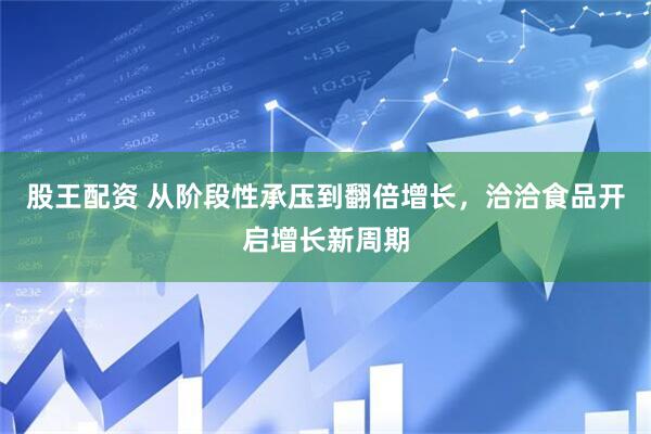 股王配资 从阶段性承压到翻倍增长，洽洽食品开启增长新周期